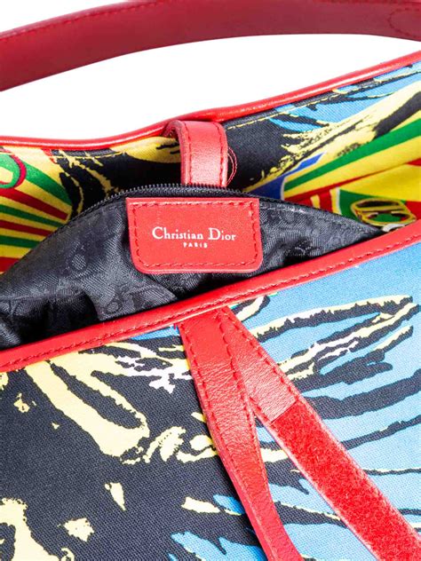 dior mania bag|christian dior rasta saddle bag.